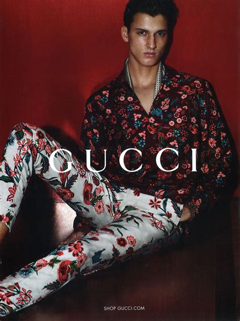 Gucci modeling